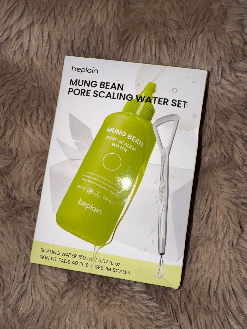 Mung Bean Pore Scaling Water Set